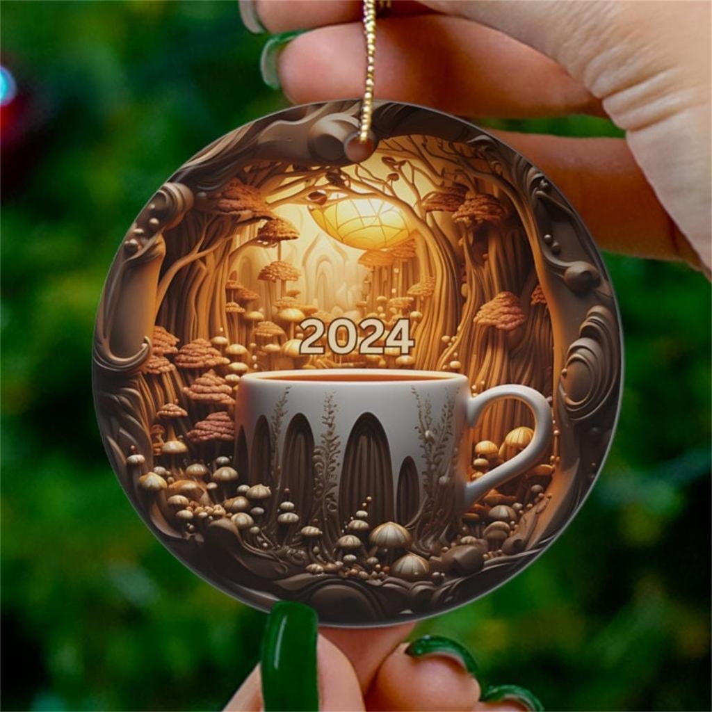 Baby's Christmas Ornament Gift For New New Mom Newborn, Personalized Baby Ornament Christmas 2024, Baby's 1st Xmas Ornament Gift, Custom Choose Name &