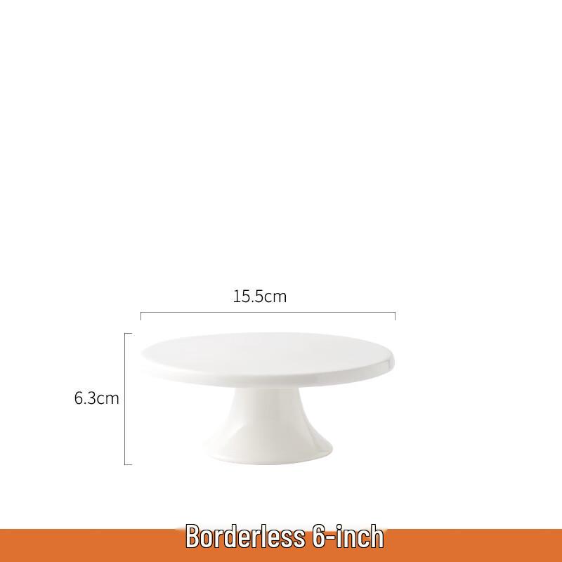 

Ceramic High-Foot Dessert & Fruit Display Tray