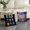 Movie Cartoon I-Inside Fun Out Cushion Cover Inches Farmhouse Decor Home Throw Pillow Covers For Couch Decorations