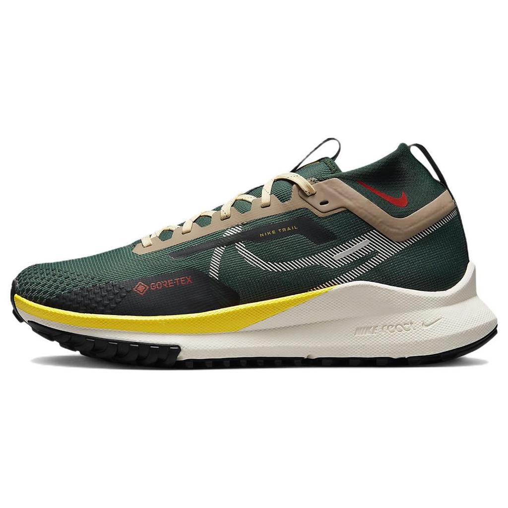 Nike React Pegasus Trail 4 GORE-TEX Noble Green Sail Men Sneakers Pro-Green Picante-Red FD0317-333