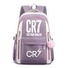 Large Capacity Schoolbag with Shoulder Strap; Student Three-piece Pencil Case Set