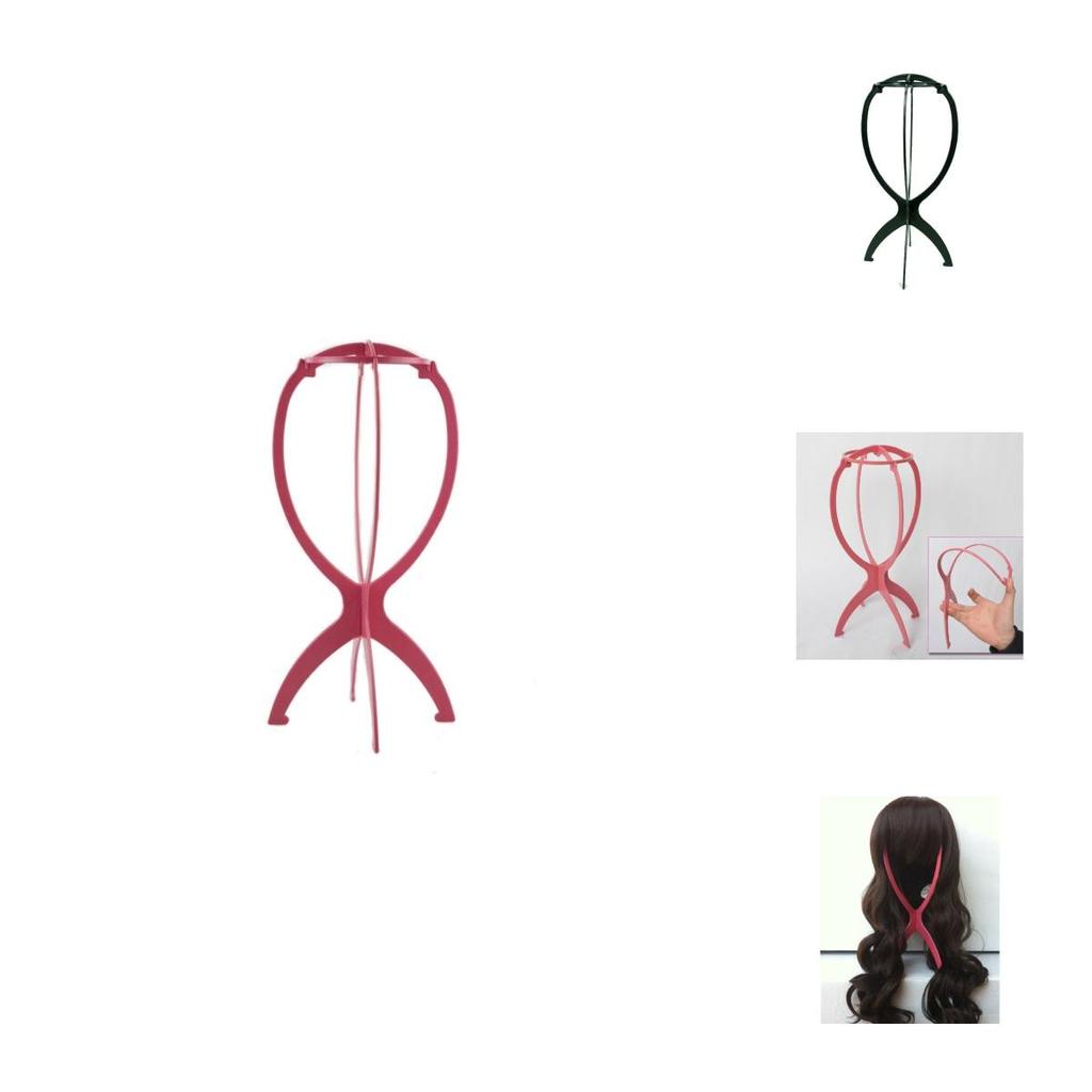 Premium Quality Useful Plastic Durable Wig Dryer With Stable Folding Hair Cap Holder Stand