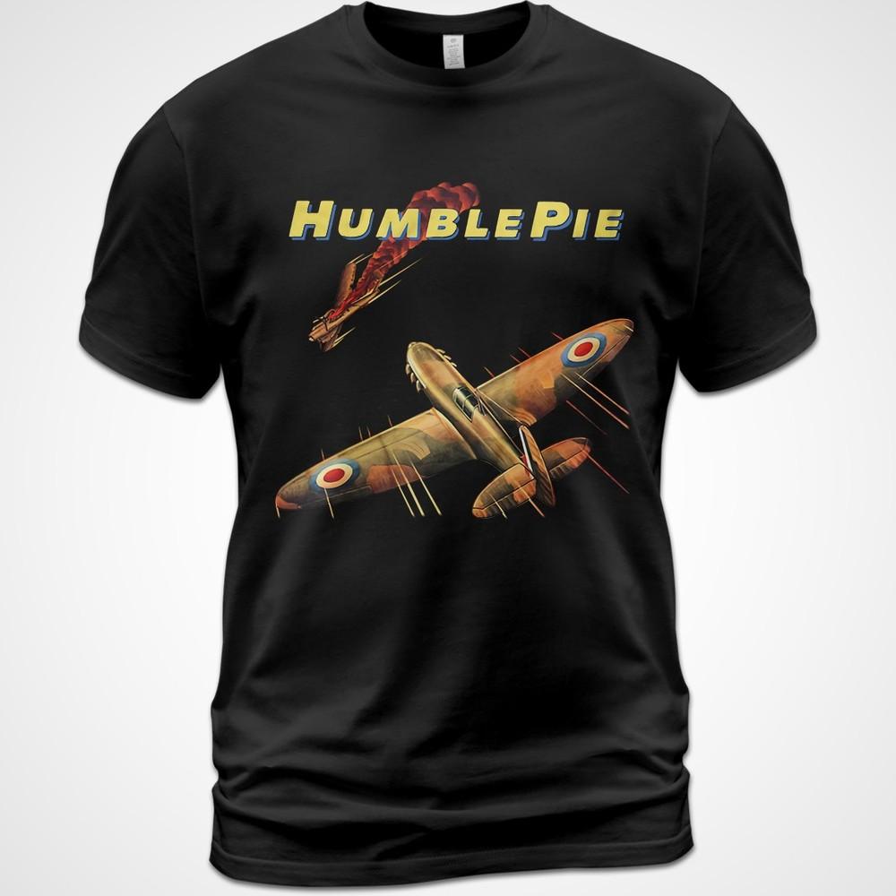 Cotton T-shirt Humble Pie On to Victory Album Tee Steve Marriott Jerry Shirley Unisex T-Shirt L