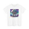 Unisex Adult T Shirt Adventurous Robot Explorer Illustration Retro SciFi Vibe