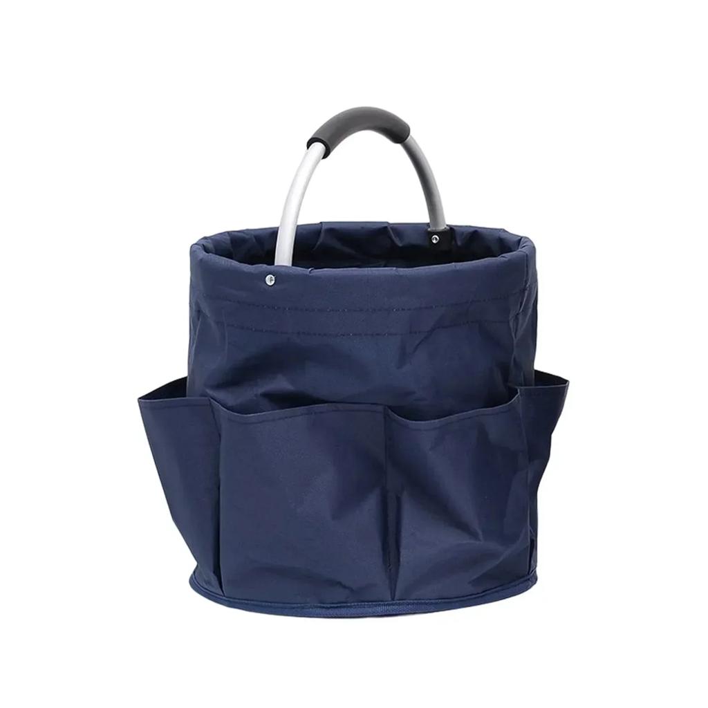 Garden Tool Basket Bucket Organizer Shopping Bag Pouch Gardening Storage Hand Tool Holder For Camp Planting Props Tools Basket
