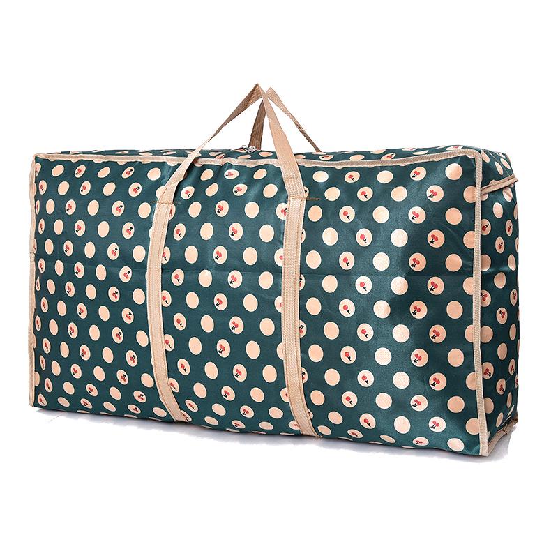 Large Capacity Satin Waterproof Quilt Storage Travel Bag