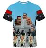 Skibidi 3D Printed Fun T-shirt for Boys, Cartoon Camera Print, Short-Sleeve Streetwear