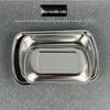 Small Stainless Steel Multipurpose Rectangular Serving Tray