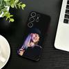 Singer Young M-Miko Phone Case For Samsung S26,S25,S24,S23,S22,S30,S21,Ultra,Plus,FE 5G Black Soft Cover