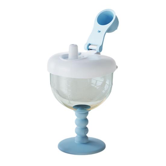 Becher mit Deckel, Strohhalm & Messmarkierungen, Auslaufsicher, Reisebecher, Kinder-Trinkbecher für Party, Geburtstag & Outdoor