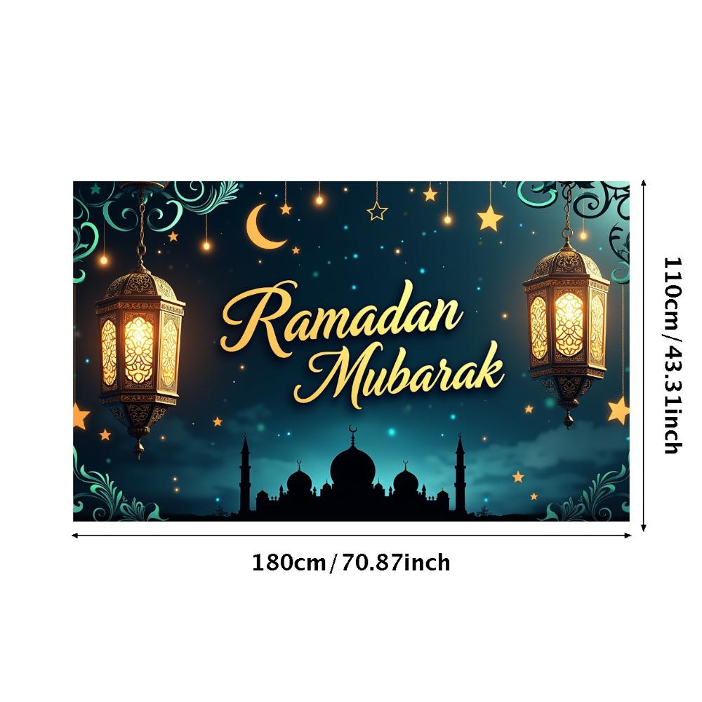 Festival Decoration Easy-to-Hang Star Backdrop Lantern Background Decorative Festive Wall Decor For Home Decor