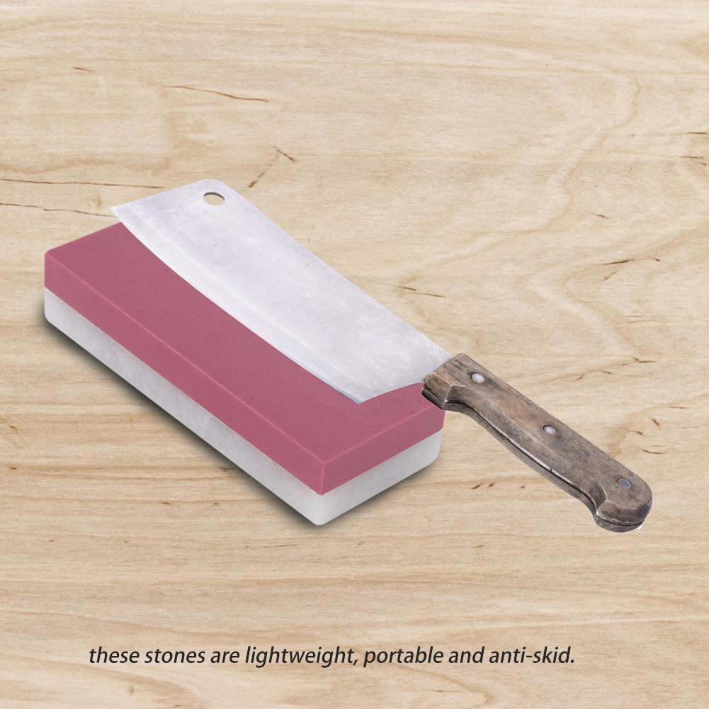 3000# 8000# Grit Double Sides Kitchen Sharpening Stone Knife Sharpener Tool Whetstone