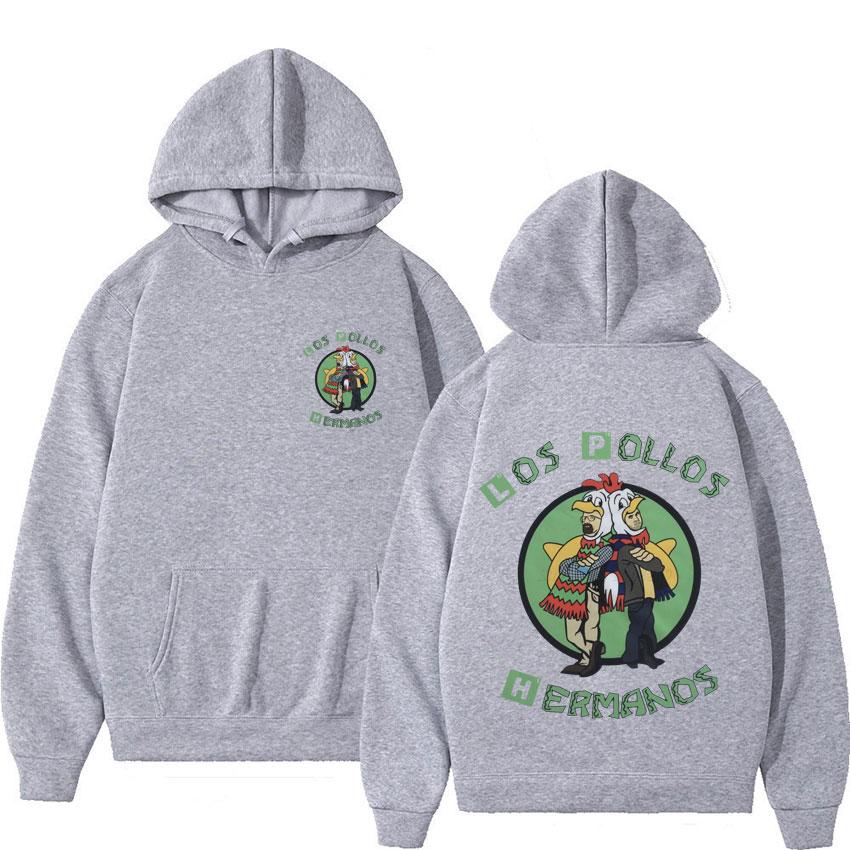 LOS POLLOS Hermanos Breaking Bad Podzim zima Potisk Mikiny Vtipní Kuřecí Bratři Pánský Hip Hop