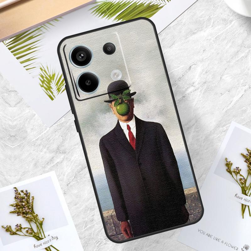 

Rene Magritte Case For Xiaomi Redmi Note 13 11 8 9 10 12 Pro 12S 11S 10S 9S Redmi 13C 9C 10C 12C Funda Redmi Note 13 4G