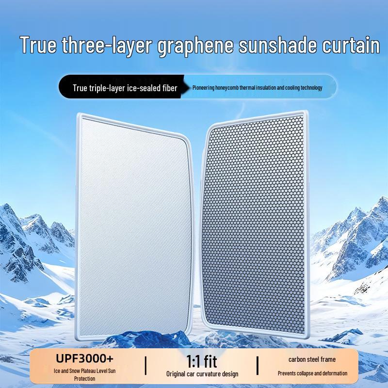 Toyota Camry Anti-UV Graphene Sunroof Sunshade Canopy.