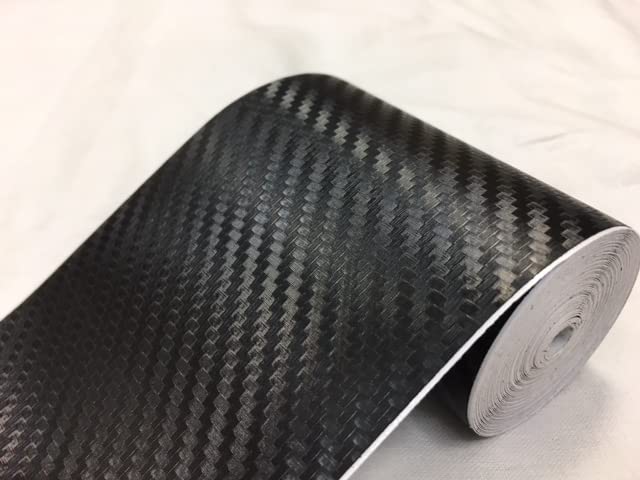 

3D Carbon Line Tape Black 8cm x 5m Decal Sticker Racing Stripe Side Line Sticker чёрный