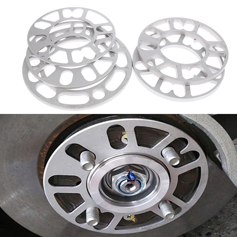 Aluminum Wheel Spacer Shim Plate 5/8/10mm Universal Hub Mod Part fits 4/5/6-hole automobile wheel hub modification