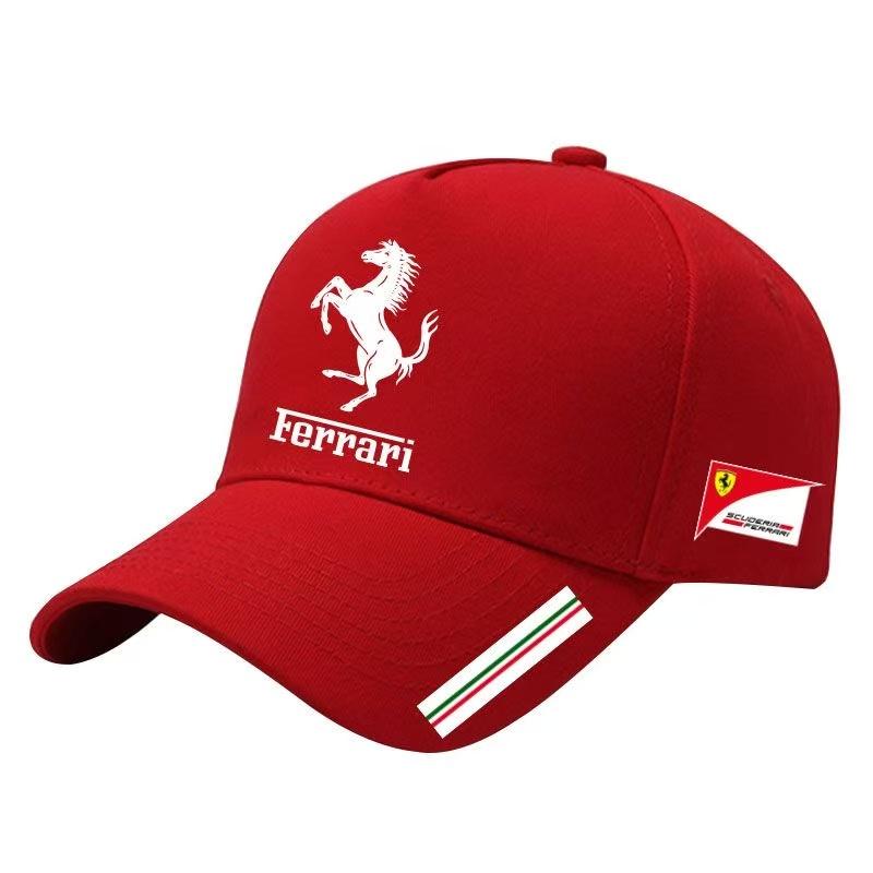 F1 Rennteam Baseballkappe Auto Logo Lässige Kappen Verstellbar Outdoor Radsport Sportmützen Für Ferrari 308 GT4 328 GTB/GTS F355 360