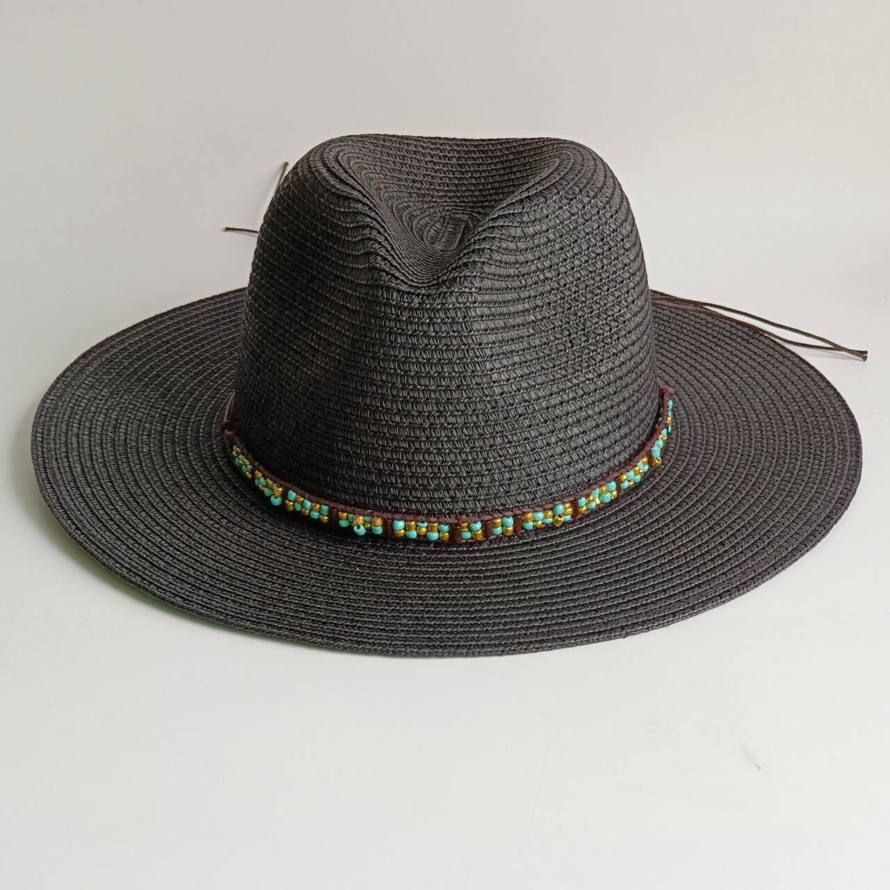 summer straw hat Bohemian Shell Accessories men and women straw hat sun hat candy straw hat summer hat chapeau M55-58cm