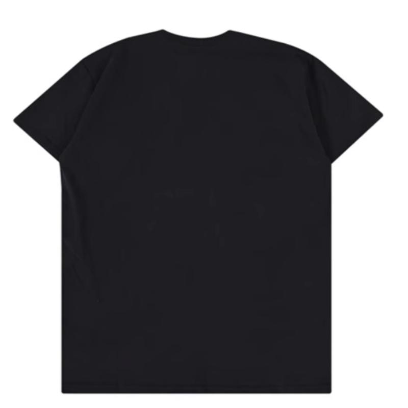 Vans Off The Wall Casual Series Simple Versatile Letter Short Sleeve T-Shirt Men Tops Black VN000GQQBLK