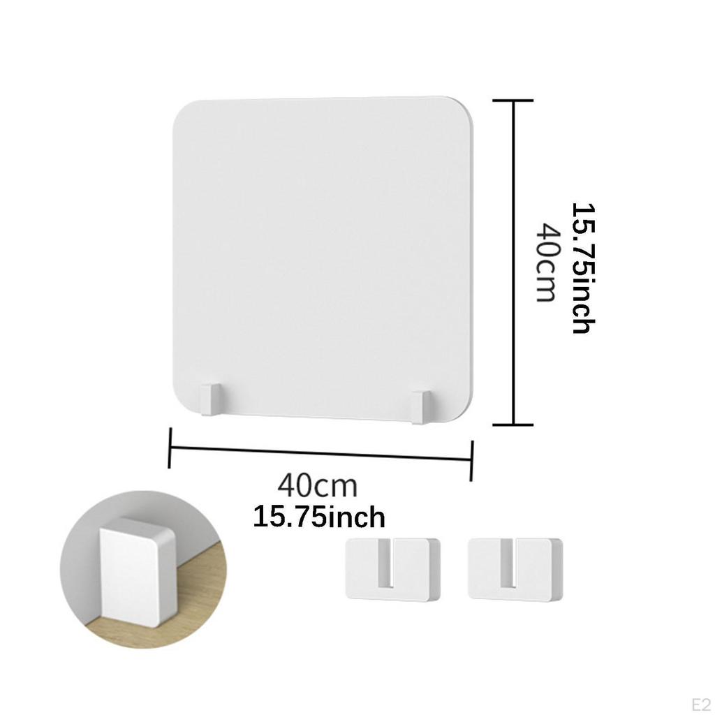 Desk Divider Screen Checkout Counter Student Exam Partition Desktop Board for Tables