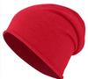Pure Cotton Breathable Jacquard Maternal Windproof Moon Cap Women's Solid Color Sports Pullover Cold Beanie Outdoor