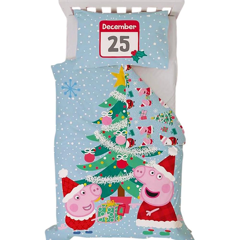 Peppa Pig Santa Reversible Duvet Set