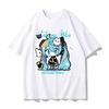 Summer Hatsune Miku Children's T-shirt Element Street Casual Fashion Short Sleeve