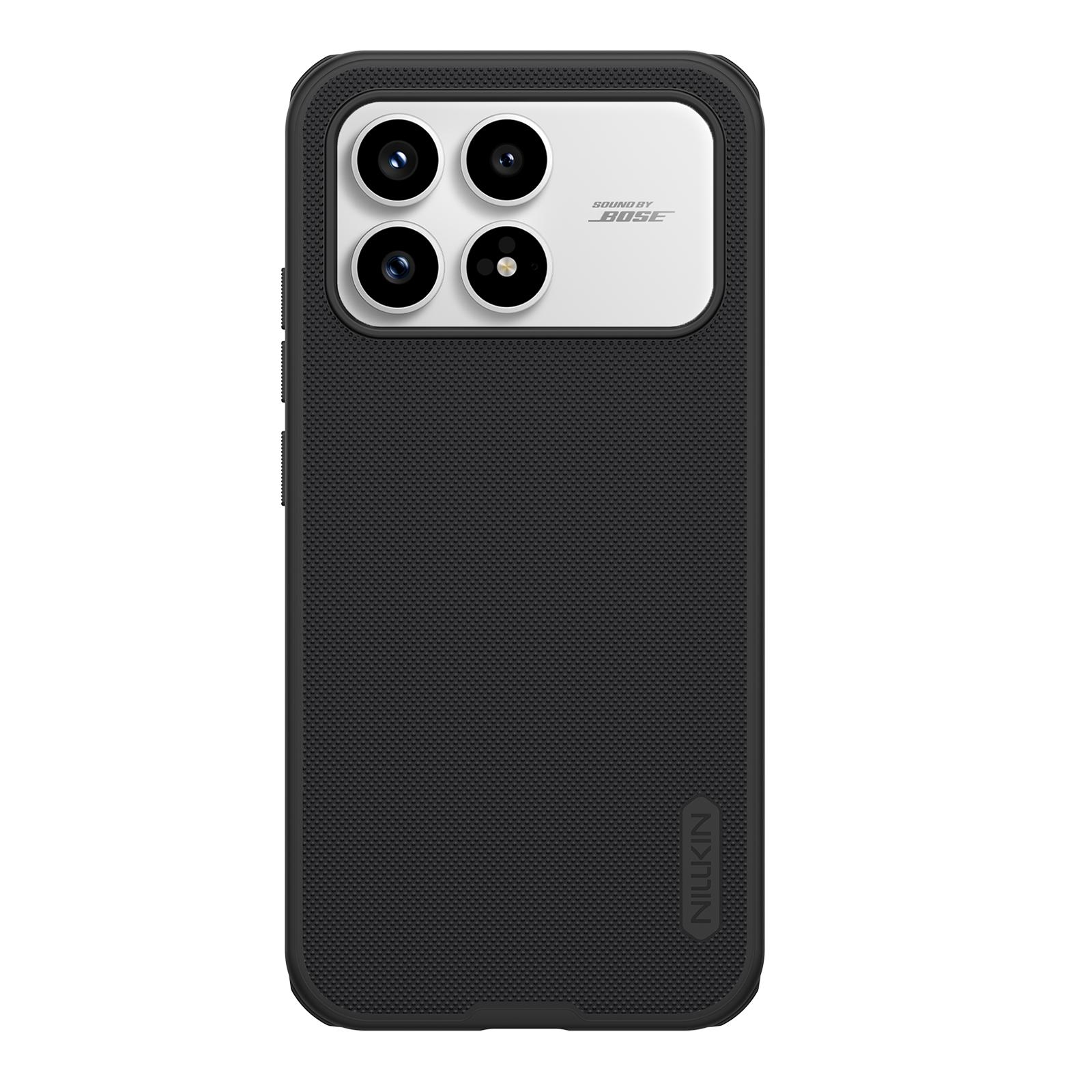 

Для чехла для телефона Redmi K90 Pro Max Nillkin Super Frosted Shield Pro Жесткий ПК+ТПУ Чехол Противоударная Задняя Крышка Redmi K90 чёрный