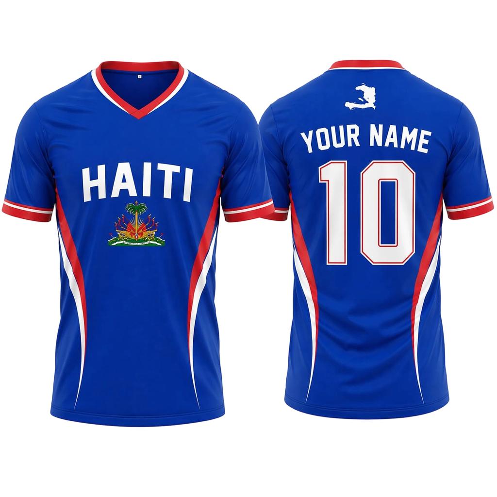 Customizable Soccer Jersey Shirt with Team and Number for Sports Events and Training Unisex Short Sleeve Athletic Top