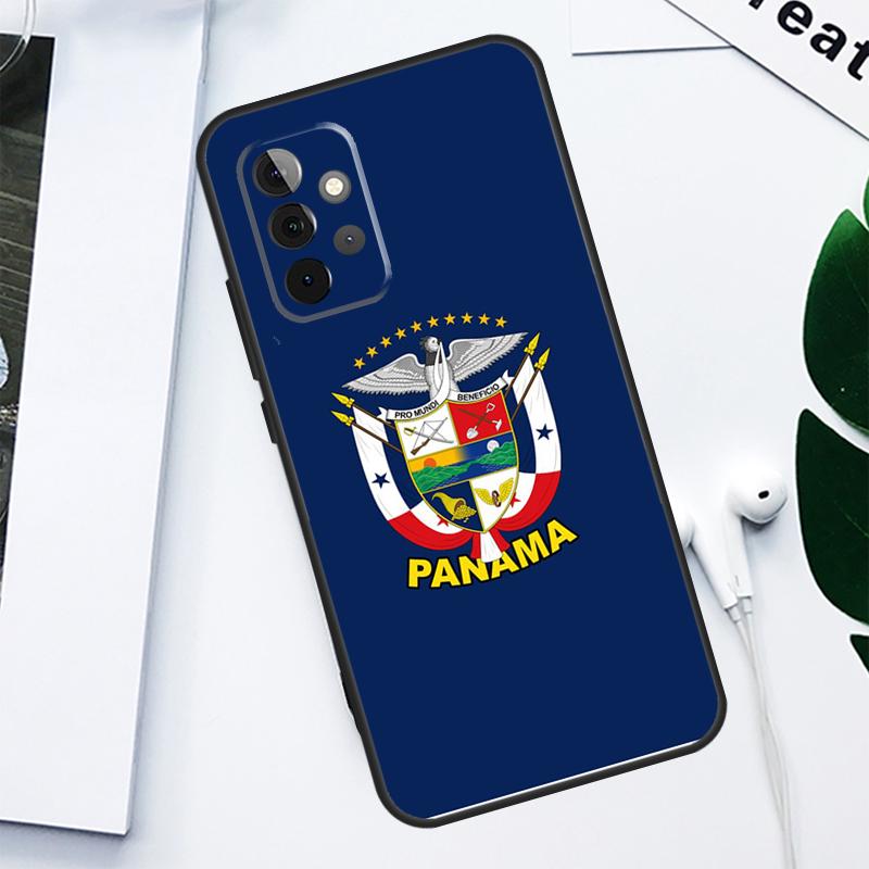 Panama Flag For Samsung Galaxy A34 A54 A14 A55 A35 A15 A53 A33 A13 A05 A06 A16 A22 A32 A52 Phone Case