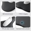 Electric Pelvic Floor Muscle Trainer Rechargeable Kegel Exerciser Massage Cushion Ergonomic Hip Strengthener Training Equipment