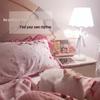 Nordic Style Modern Fabric Bedside Lamp for Bedroom Decor