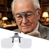 Acryl Optische Linse Clip-on Lupe Klappbare Brille Schmuck Antiquitätenbewertung