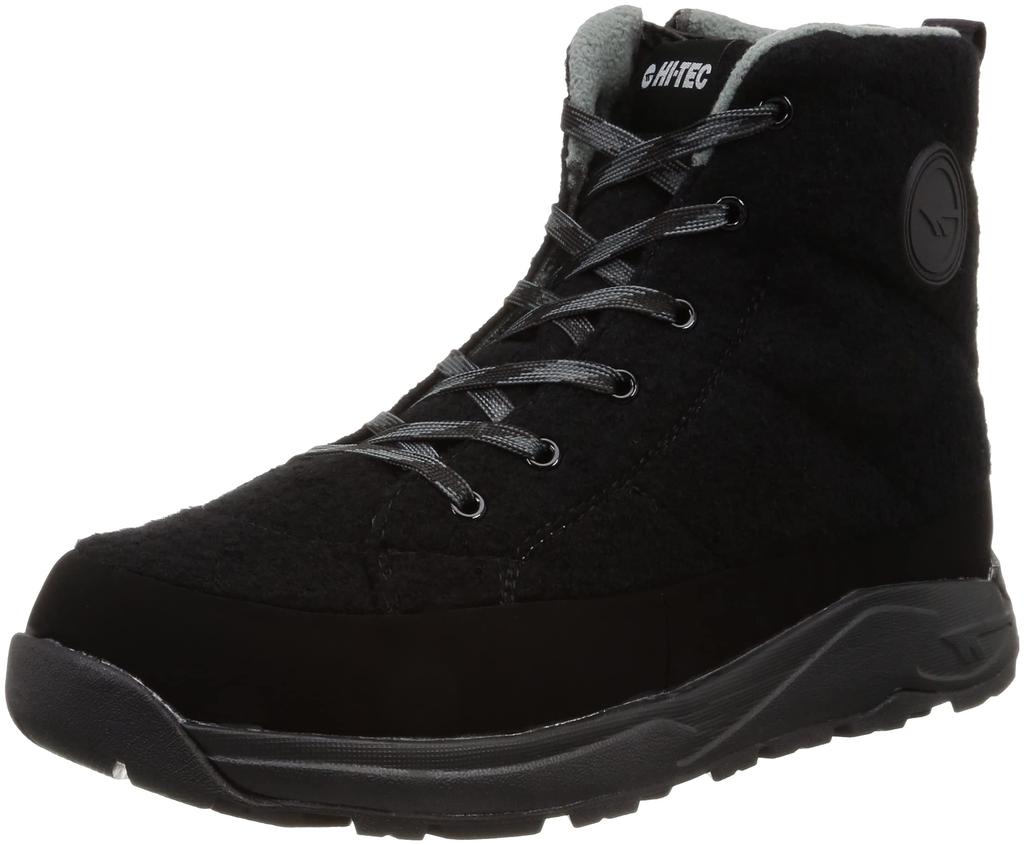 Hi-Tec HT WT006 ORNIS HI WP Sneakers, Black, Size 23.5 Cm, 2E