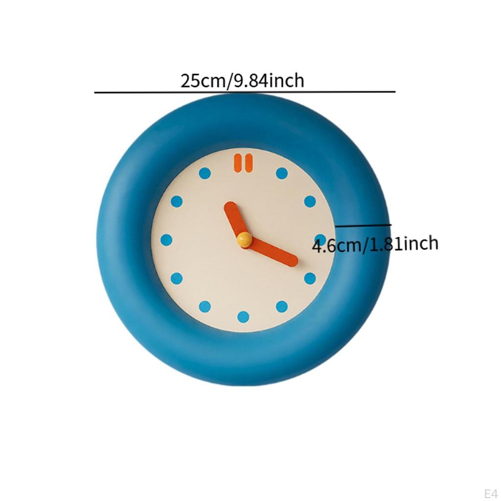 Analoge runde Wanduhr für Wohn- und Lernumgebungen