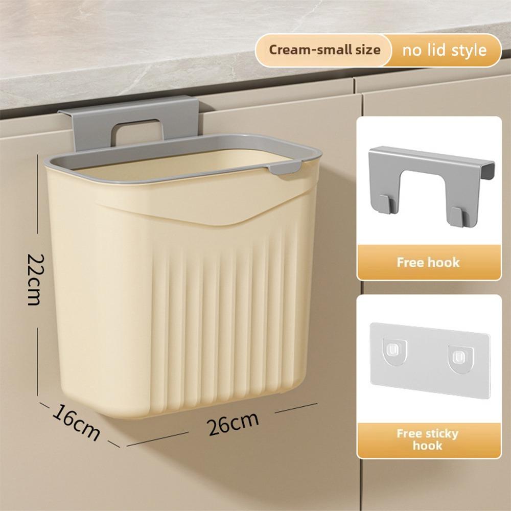 1Pcs Wall Mounted Trash Can Cabinet Compost Kitchen Bin New Waste Garbage Bin