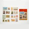 Vintage Reisebriefmarken Schreibwaren Siegelaufkleber Scrapbooking DIY Tagebuch Dekoration Alben TRAVELER'S Notebook