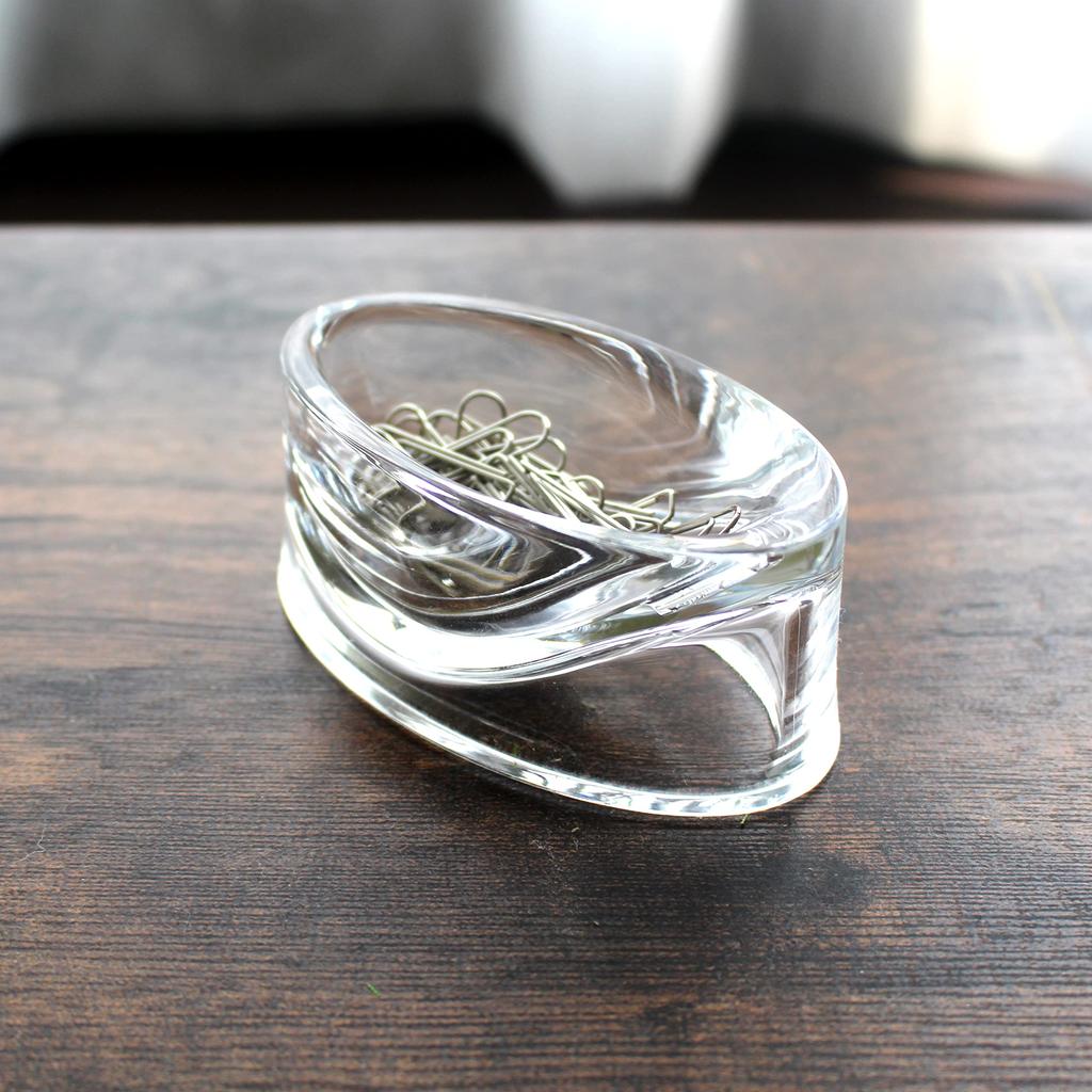 GemRich Clip Storage Case, Magnetic Clip Holder, Gem Clip Case, Stylish Acrylic