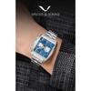 Specht & Söhne 2025 New Trendy Men's Watches Quartz Sport Watch Blue Color Stainless Steel VK63 Chronograph Reloj Hombre 39MM