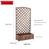Miling Foldable Balcony Trellis Screen with Planter