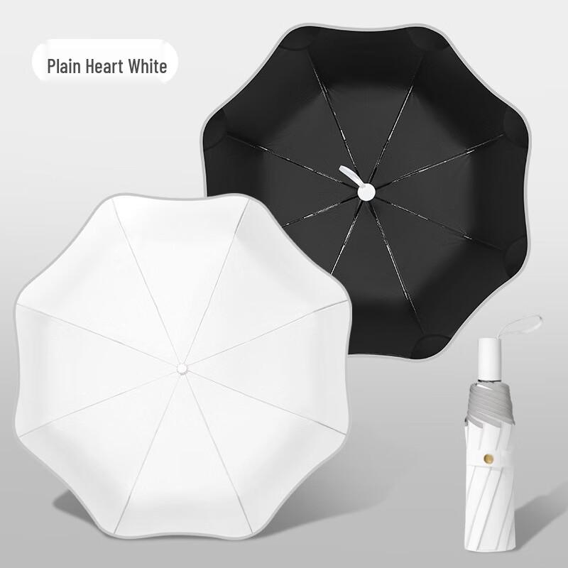 XuQing Manual Triple-Fold Sun Protection Umbrella