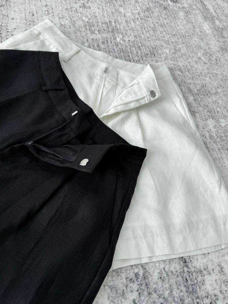 Women's Breathable Linen Shorts - Casual, Light, Slimming Fit for Summer