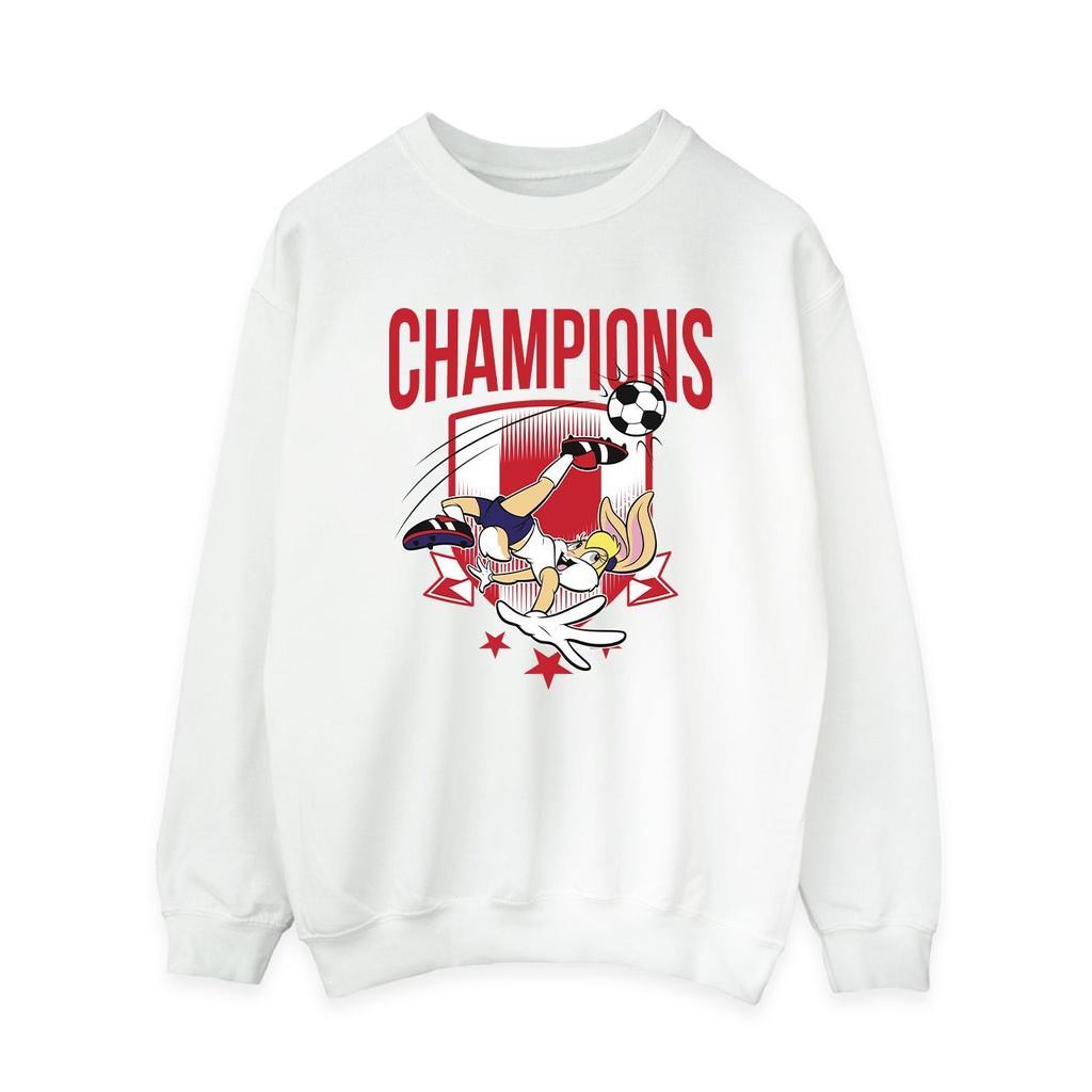Looney Tunes Womens/Ladies Lola Football Champions Sweatshirt