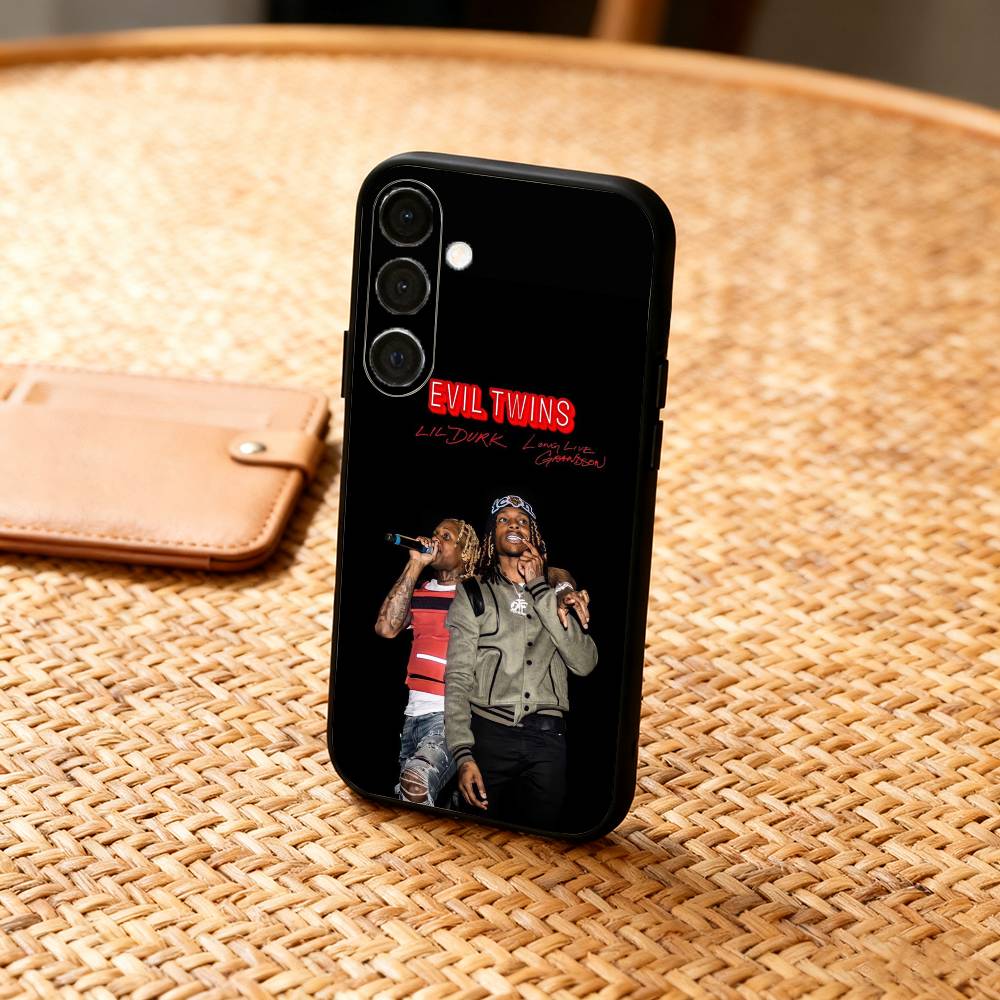 K-King Von-C-Crazy Story Phone Case For Samsung A73,72,71,53,52,51,22,91,80, Soft Black Cover