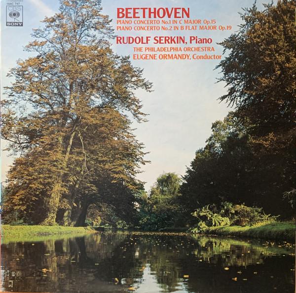 LP Record PHILADELPHIA ORCHESTRA CONDUCTED BY  Beethoven Piano Concerto No. 1 In C 18AC747 CBSSONY Japan Classical Used