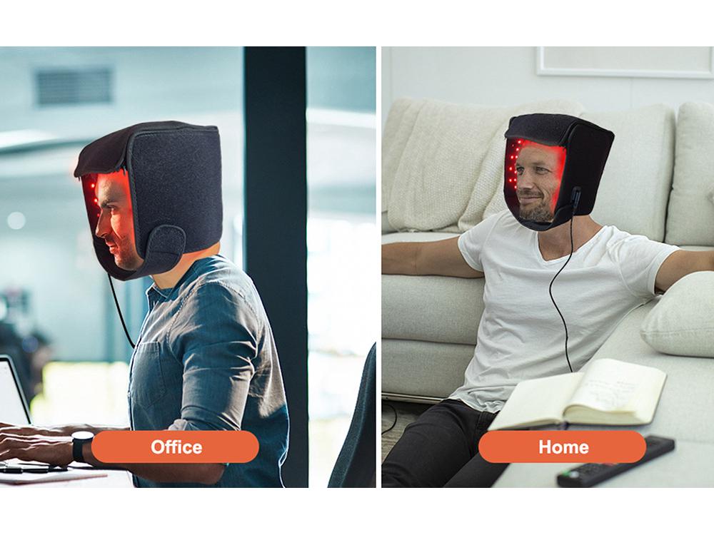 Red Light Therapy Hair Cap - Portable Anti-Shedding Helmet