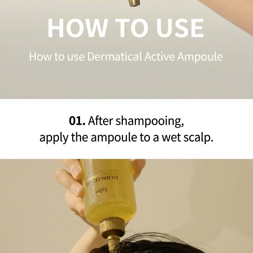 Lador Dermatical Scalp Hair Loss Ampoule (250ml) - [K-BEAUTY] Root Strengthening & Thinning Control