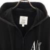 ARMANI EXCHANGE Long sleeve sweat Zip hoodie S black Men's Used