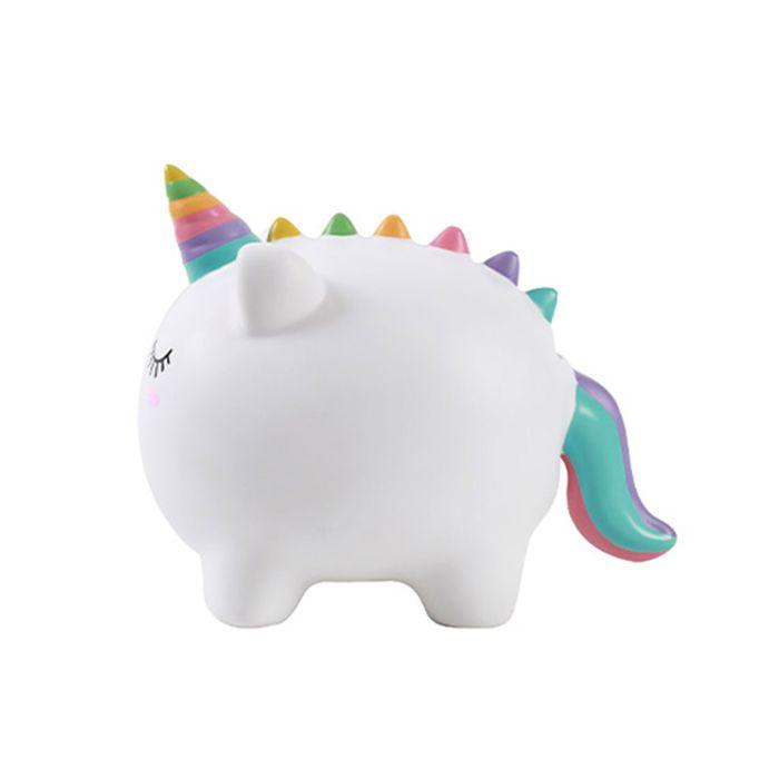 Tirelire - i-total® - licorne - plastique - décoratif - enfant